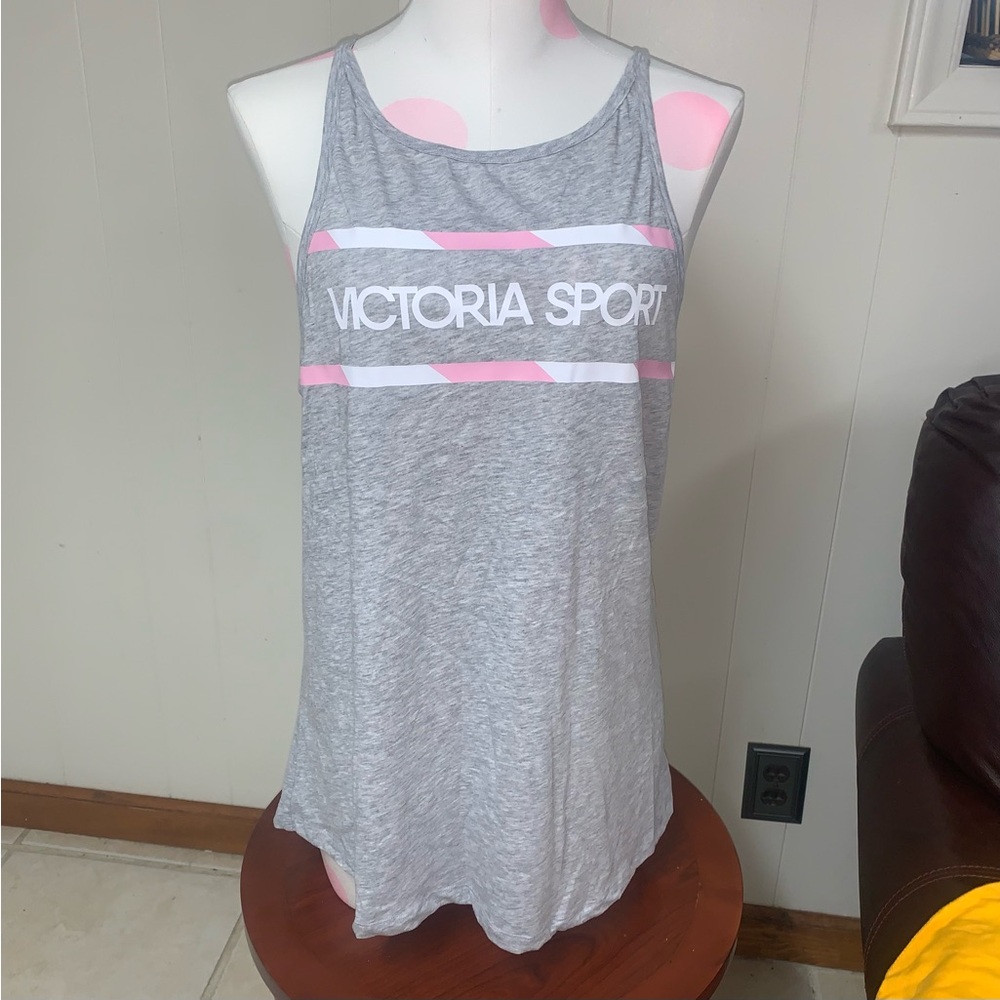 🛍️2/$25🛍️ Victoria Sport Strappy-Back Tank Top